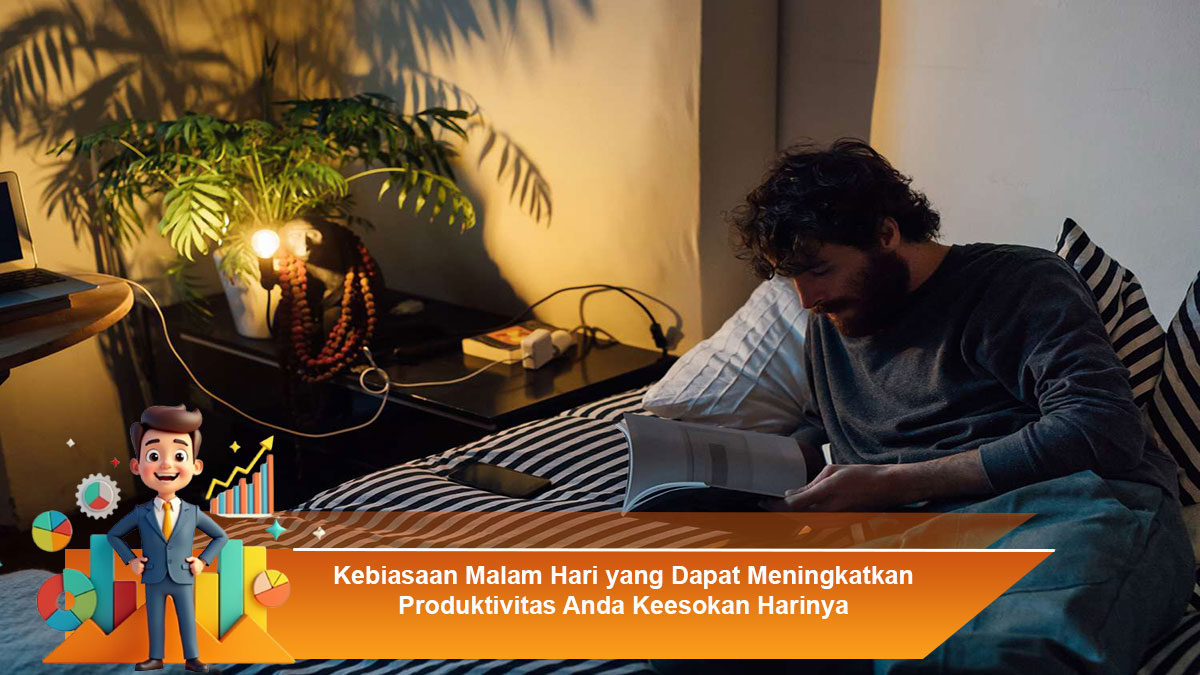 Kebiasaan Malam Hari yang Dapat Meningkatkan Produktivitas Anda Keesokan Harinya