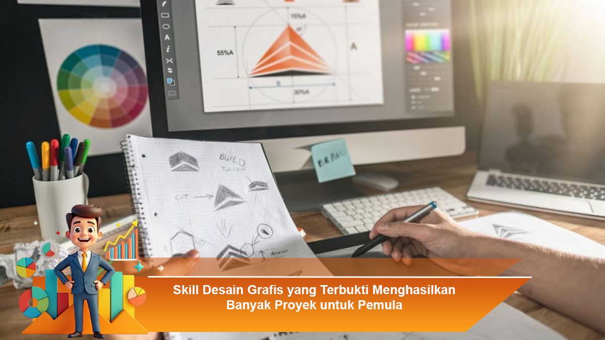 Skill Desain Grafis yang Terbukti Menghasilkan Banyak Proyek untuk Pemula